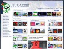 Tablet Screenshot of jeuxn1.com